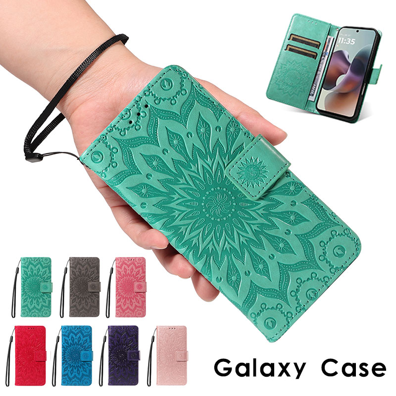 乐天商城 - スマホケース Galaxy S26ケース 花柄 型押し galaxy s26 ultraケース 手帳型 galaxy s25 ultraケース かわいい galaxy s25 feケース スタンド galaxy s25 ケース カード入れ ギャラクシー S25 Ultra カバー ストラップ付 Galaxy S25カバー レザーケース Galaxy S25 FEケース