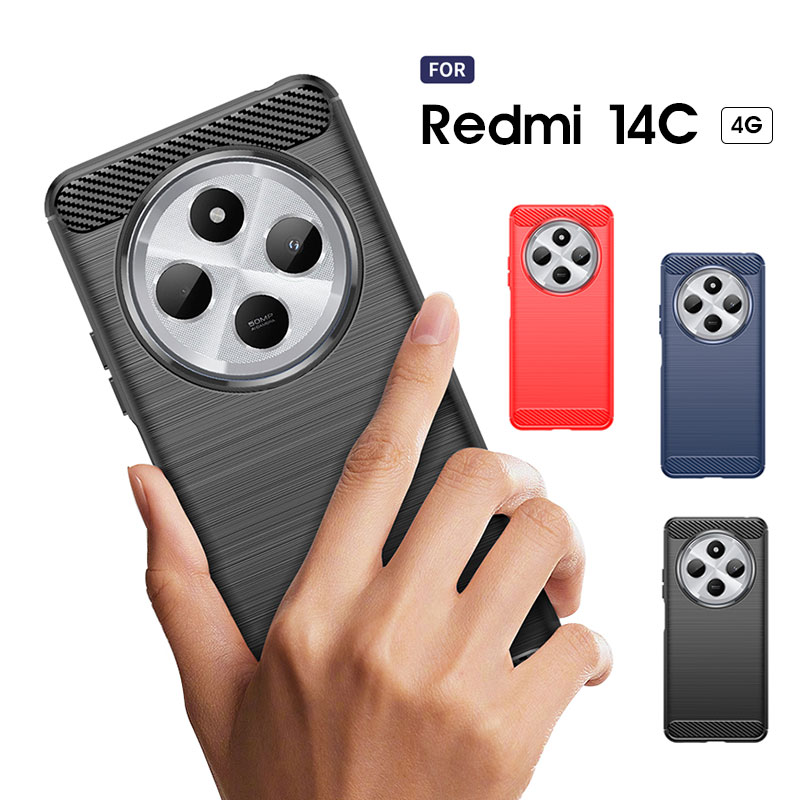 乐天商城 - スマホケース Redmi 14C 4Gケース カーボン調 redmi 14c 4gケース 超極薄 redmi 14cケース 耐衝撃ケース Redmi14C カバー ソフトケース レッドミ 14C ケース TPUケース Xiaomi Redmi 14Cケース スリム 軽量 Redmi 14C 4Gケース 指紋防止 シャオミ Redmi 14C 4G ケース