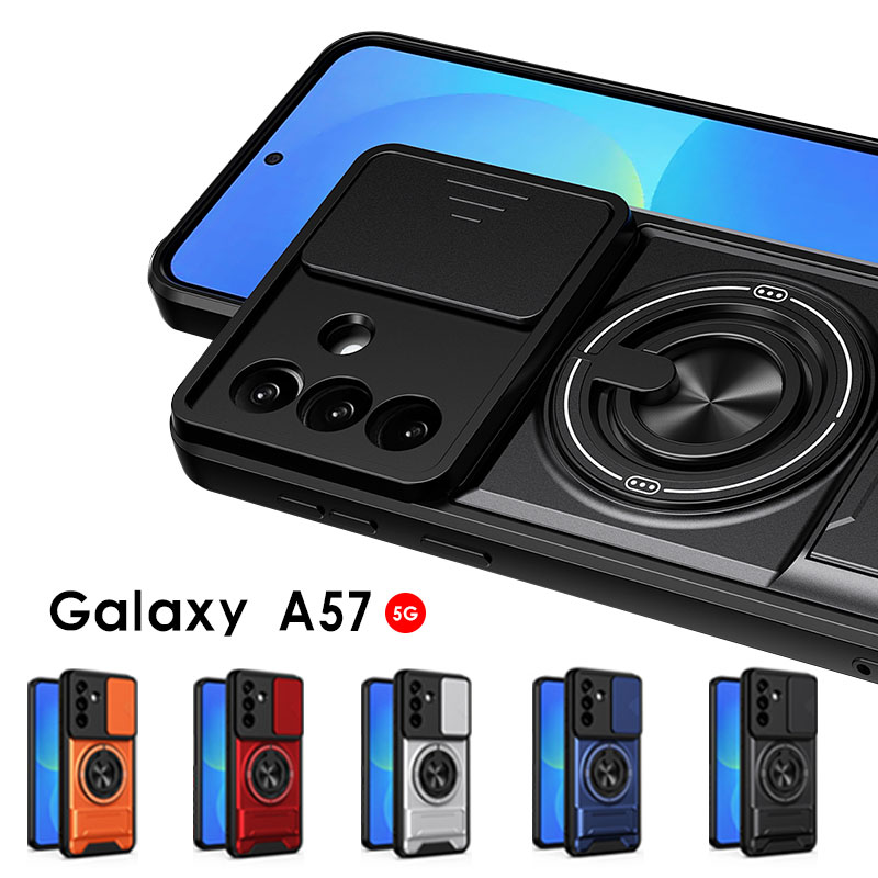スマホケース Galaxy A57 5Gケース 背面リング 