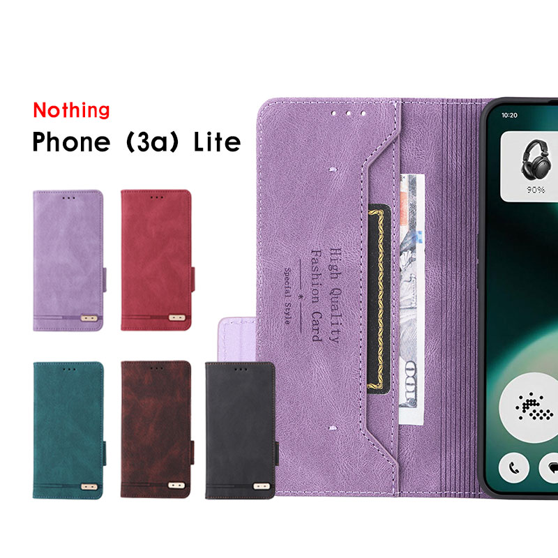 乐天商城 - スマホケース Nothing Phone (3a) Liteケース 手帳型 ナッシングフォン 3a liteケース サイドマグネット Nothing Phone 3A Lite カバー カード収納 ナッシング Phone 3a Lite 保護カバー レザーケース nothing phone 3a lite携帯ケース 耐衝撃ケース スタンド シンプル