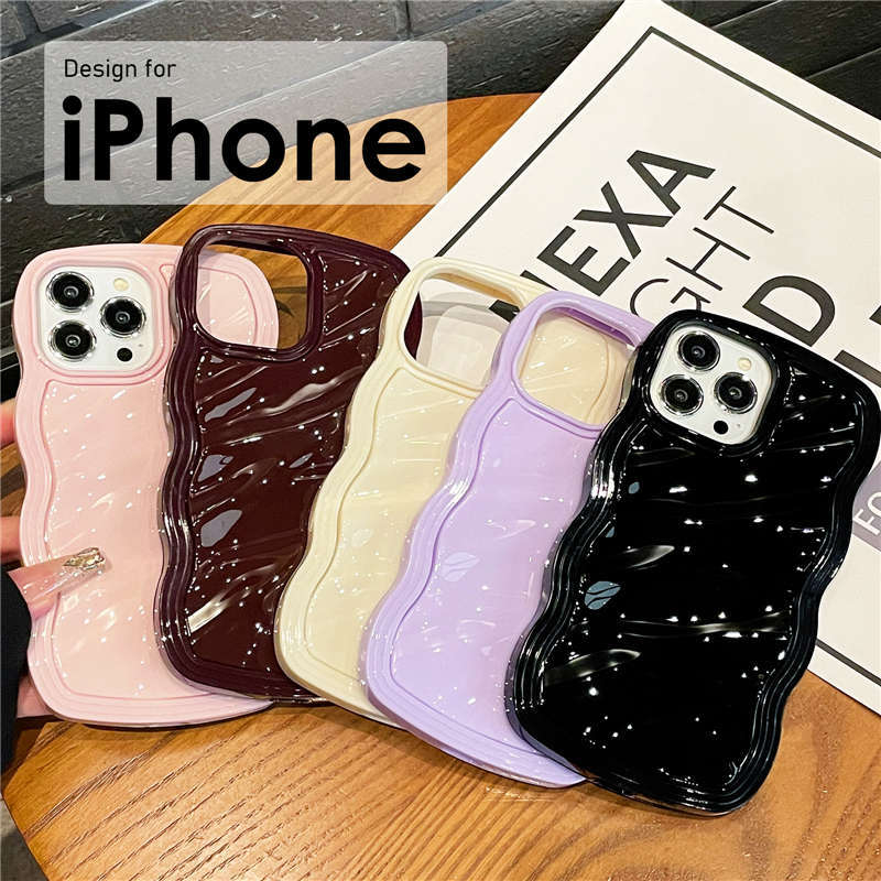 乐天商城 - iPhone15 15Pro 15ProMax 14 14 Pro 14 Pro Max 13 13 Pro 13 Pro Max 12 12 Pro 12 Pro Max 11 アイフォン スマホケース可愛い 波紋枠 落下防止 うねうね おしゃれ iPhone15 ケース かわいい 15Pro 15Plus 15Promax iPhone14 ケース iphone13 ケースiphone12 ケース 耐衝撃