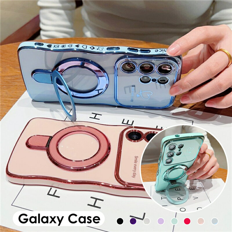 乐天商城 - スマホケース リング付き galaxy s24 fe ケース galaxy s24 ケース galaxy s24 ultra ケース 耐衝撃 リング付き Galaxy s23 fe ケース かわいい うねうねgalaxy s23 ケースgalaxy s22 ケース galaxy s22 ultra ケース 保護galaxy a55 5g ケース