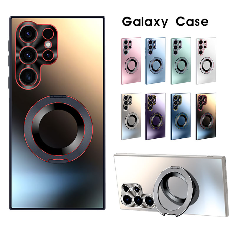 乐天商城 - Galaxy S24 Ultraケース 携帯ケース galaxy S22 Ultraケース スマホケース スタンド一体 Galaxy S23 Ultraケース 隠れスタンド Galaxy S24 カバー 背面ケース Galaxy S24+ケース スタンド機能 縦横両対応 ギャラクシー S24 ウルトラケース galaxy S24 Ultraケース