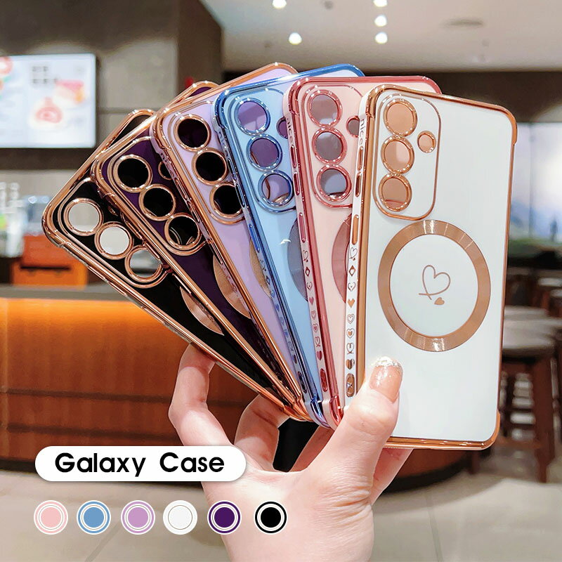 スマホケース Galaxy S23 Ultraケース ストラップホール Galaxy S24 Ultra ギャラクシー S23 ケース S23 FE S22 S22 Ultra S21 S21 Ultra S24+ カバー 背面カバー galaxy S24カバー メッキ加工 galaxy S23 ソフトケース かわいい 可愛い Galaxy S22ケース 耐衝撃