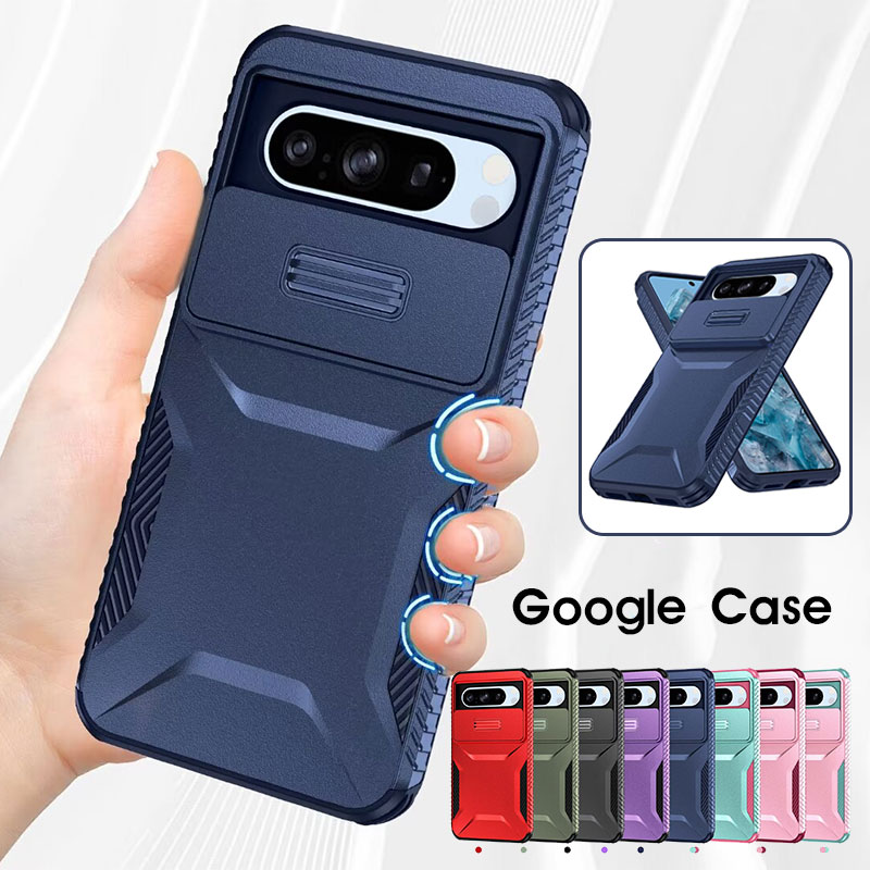 スマホケース Google Pixel 7aケース スライド式 レンズ保護 グーグルピクセル 8aケース 滑り防止 Pixel 7 Pro バンパー Pixel 7ケース 傷つけ防止 google Pixel 8 カバー 二重構造 Pixel 8 Proケース 耐衝撃 グーグル Pixel 8aケース Pixel 7 Proケース