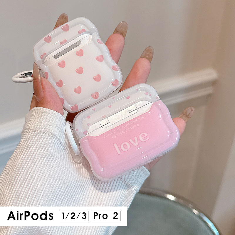 乐天商城 - AirPods Pro 2 ケース AirPods 第1世代 第2世代通用 AirPods 1/2ケース 可愛いケース AirPods2ケース エアポッズ プロ2 カバー エアポッズ3 2 1 AirPods pro2ケース AirPods 3ケース うねうね 波紋枠 カジュアル カラビナ付き 韓国ファッション