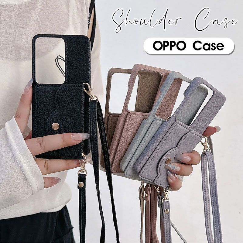 乐天商城 - スマホショルダー OPPO Reno11 A ケース 携帯ケース OPPO reno11Aカバー ショルダーストラップ スマホケース オッポ リノ 11 Aカバー 合成レザー オッポ Reno11aケース 背面 収納 カード oppo reno11aケース 耐衝撃 reno11aカバー 可愛い 韓国風