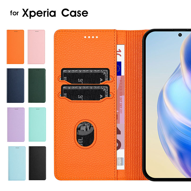 乐天商城 - スマホケース Xperia 5 ivケース 財布型 エクスペリア 1 iv ケース 手帳型 xperia 10 ivケース スタンド xperia 10 vi ケース Xperia 1 VIケース レザーケース Xperia 5 v ベルトなし マグネット式 Xperia 10 v カバー カード入れ Xperia 1 Vケース xperia 5 viケース