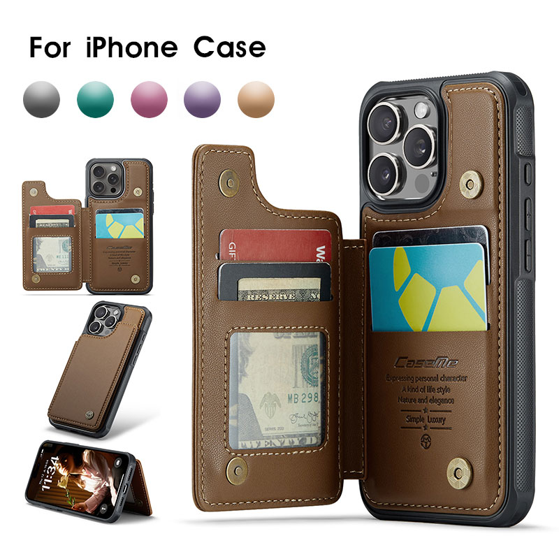 Mobile Phone Cases - iPhoneケース 背面型 手帳型ケース iphone 16 15 14 13 12 11 pro Plus Pro max 13 mini iPhone X/Xs XR XsMax カバー iPhone 16 Pro iPhone SE 第2世代 SE第3世代ケース スキミング防止 カード収納 iphone 16 proケース iPhone 14 Proケース 耐衝撃 スタンド機能