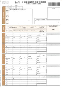 楽天業務用ソフトの専門店ソフトジャムOBC　5164単票被保険者算定基礎届