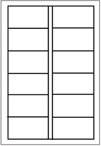 【お買い物マラソン期間中 全品ポイント5倍】OBC LT-22 単票タックシール