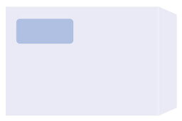 PCA PA1372G 窓付き封筒 1000枚