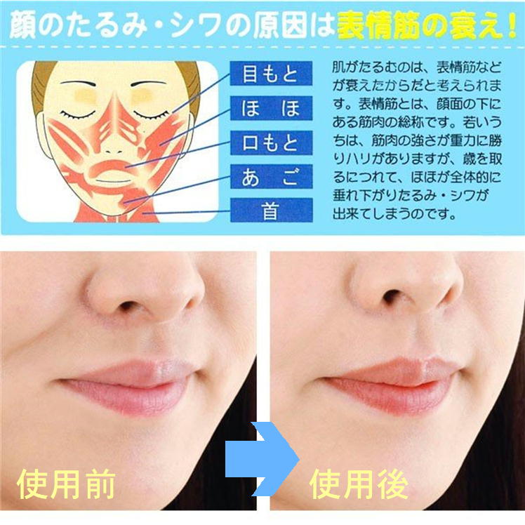 ダイエット顔頬しわたるみ二重あご口角小顔顔やせほうれい線解消便利グッズ表情筋鍛える美容美顔器具フェイスリフトアップ顔痩せストレッチお風呂リラックスタイムトレーニングエクササイズストレッチフェイスライン笑顔日本製送料無料