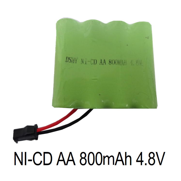 ラジコン バッテリー 電池 充電池 予備 電池 RCバッテリー スペア【 電池Ni-Cd AA800mAh 4.8V 】交換 おもちゃ カーバッテリー 充電電池 替え 安心 長時間 便利 生活 応援 グッズ 送料無料