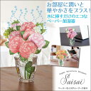 加湿器 ペーパー加湿器 エコ加湿(バラ ガーベラ)抗菌加工 ...