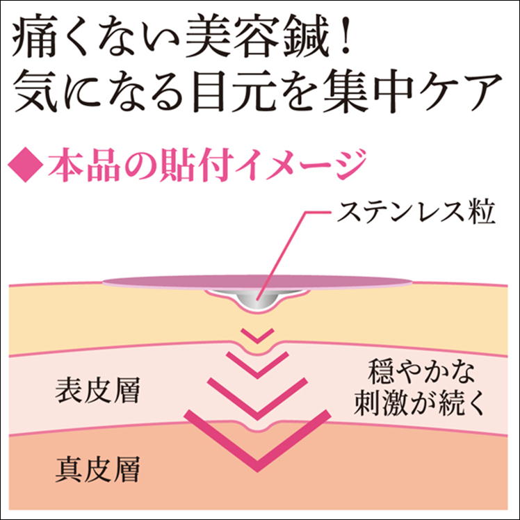 美容 鍼 刺さない 美顔 針 ほうれい線 むくみ たるみ リフトアップ 目元 集中 ケア【美容鍼 12個入】ツボ押し つぼ 圧迫 効果 痛くない 美容針 美顔 小顔 フェイス セルフ メンテナンス 針 ハリ はり 刺さない 圧指 疲れ目 コリ 対策 便利 グッズ 人気 アイテム 日本製