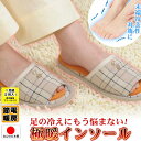 足 冷え 対策 デスクワーク 底冷え インソール 暖かい クッション 【溶岩インソール スリッパ用】オフィス 電気不要 寒さ対策 足元 あったかグッズ 末端 冷...