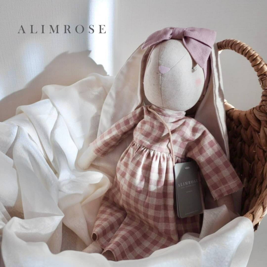 【正規販売】ーALIMROSE-＼着後レビューでおまけ付／ 子供 アリムローズ ぬいぐるみ 女の子 アニマル ファーストトイ 誕生日 プレゼント 動物 インテリア 雑貨 クリスマス ベビー キッズ 贈り物 ギフト ソフトトイ おもちゃ ベビートイ 赤ちゃん ベビーギフト うさぎ 50cmのサムネイル
