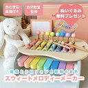 【P5倍!】╲ぬいぐるみプレゼント!/エドインター スウィートメロディーメーカー パステル プレゼント 木の玩具 楽器 木琴 鉄琴 おもちゃ 子供 ...