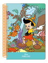 【公式】ディズニー　レトロアートコレクション1990　リングノートB6　ピノキオ