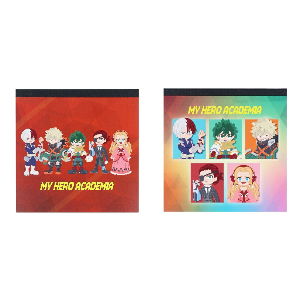 【サンスター文具 公式】 スクエアメモ （全2柄）僕のヒーローアカデミア THE MOVIE ユアネクスト