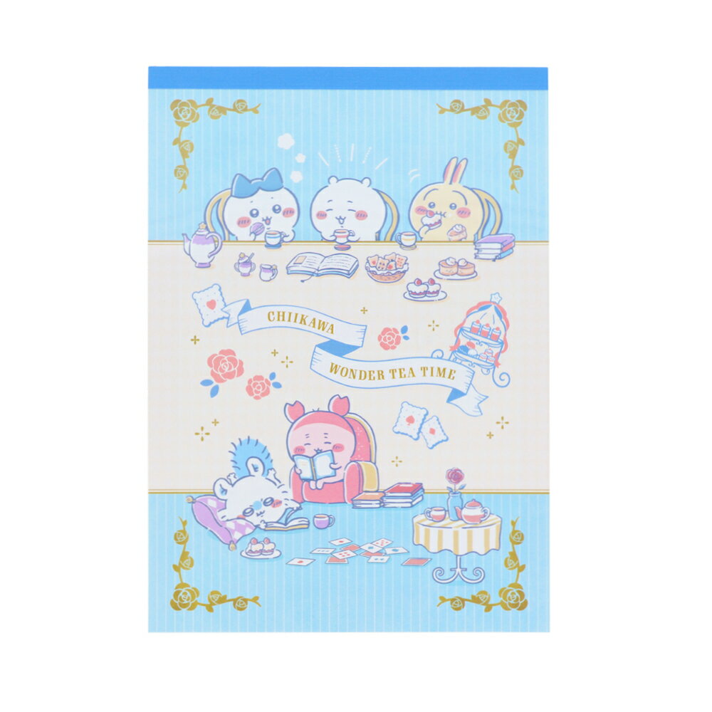 【ちいかわ　公式ライセンス商品】メモA6　メモ　かわいい　文具　文房具　ステーショナリー　 サンスター　サンスター文具のサムネイル