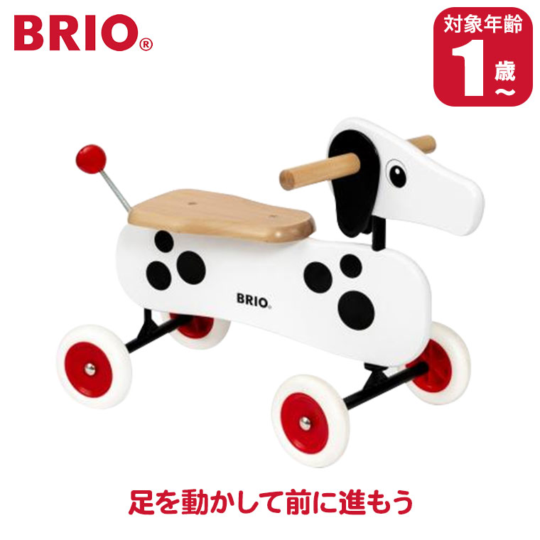 樂天商城 - 【エントリーで最大100%バック】BRIO ブリオ ライドオンダッチー(白) 30281 知育玩具 おもちゃ 木製 1歳 1歳半 0歳 男の子 女の子 誕生日プレゼント 誕生日 出産祝い プレゼント 乗用玩具 室内 車 木製