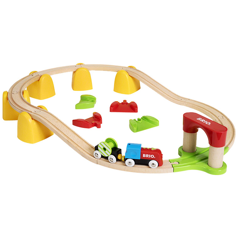 【レビュー特典あり】 BRIO ブリオ マイファースト バッテリーパワーレールセット ...