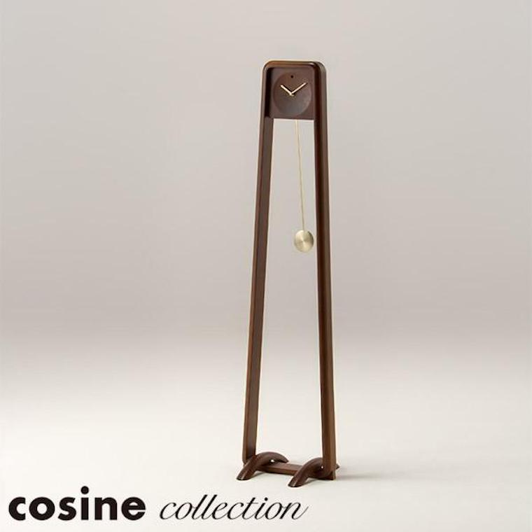 振り子時計 【プレゼント付】 振り子時計 フロアクロック コサインコレクション cosine collection CW-22CW おしゃれ 木製 旭川家具 送料無料