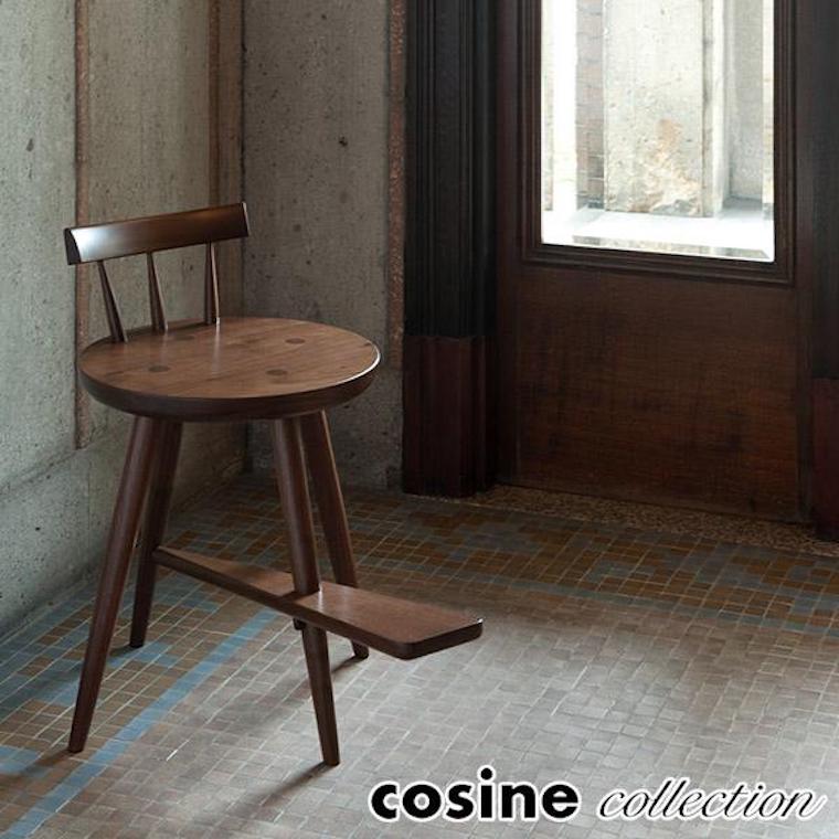 【プレゼント付】 コサイン cosine nagahara シューフィッター ST-11CW 玄関 椅子 木製 おしゃれ 旭川家具 送料無料