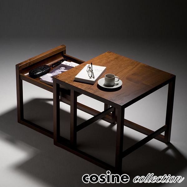 【プレゼント付】 cosine collection コサインコレクション nagahara Nest Table ウォルナット TA-08CW 木製 おしゃれ 旭川家具 送料無料