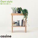 【プレゼント付】 コサイン cosine プラントシェルフ GP-07CT 旭川家具 観葉植物 棚 送料無料