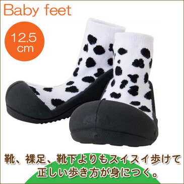 Baby feet Animal-Dalmatian (12.5cm) 4941746809242 誕生日 出産祝い 赤ちゃん ベビー 0歳 1歳 トレーニングシューズ ファーストシューズ ベビーシューズ 知育玩具