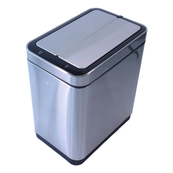 EKO ゴミ箱 デラックスファントムセンサービン 20L EK9287MT-20L 自動 センサー 自動開閉 キッチン リビング ふた付き ダストボックス 大掃除 [2]