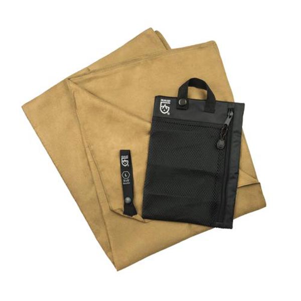 【エントリーで最大100%バック】 トレッキング キャンプ BBQ GEAR AID(ギアエイド) ADVENTURE TOOL マイクロファイバータオル モカ 13255 sun-wa-10065439 サンワショッピング サンプル画像3