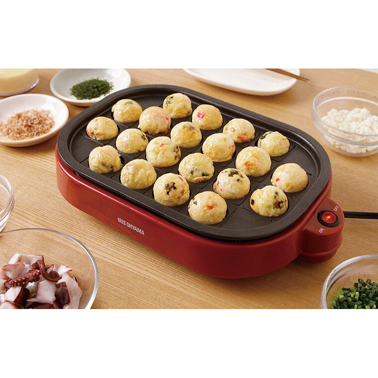 アイリスオーヤマ たこ焼き2WAYプレート ITY-20WA-R M39908 ギフト 贈り物 内祝い ギフト プレゼント お返し お歳暮 お中元
