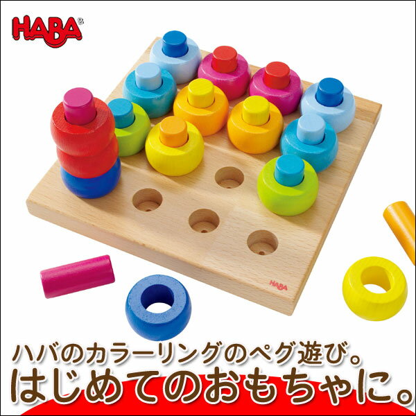 ハバ HABA カラーリングのペグ遊び HA2...の紹介画像2