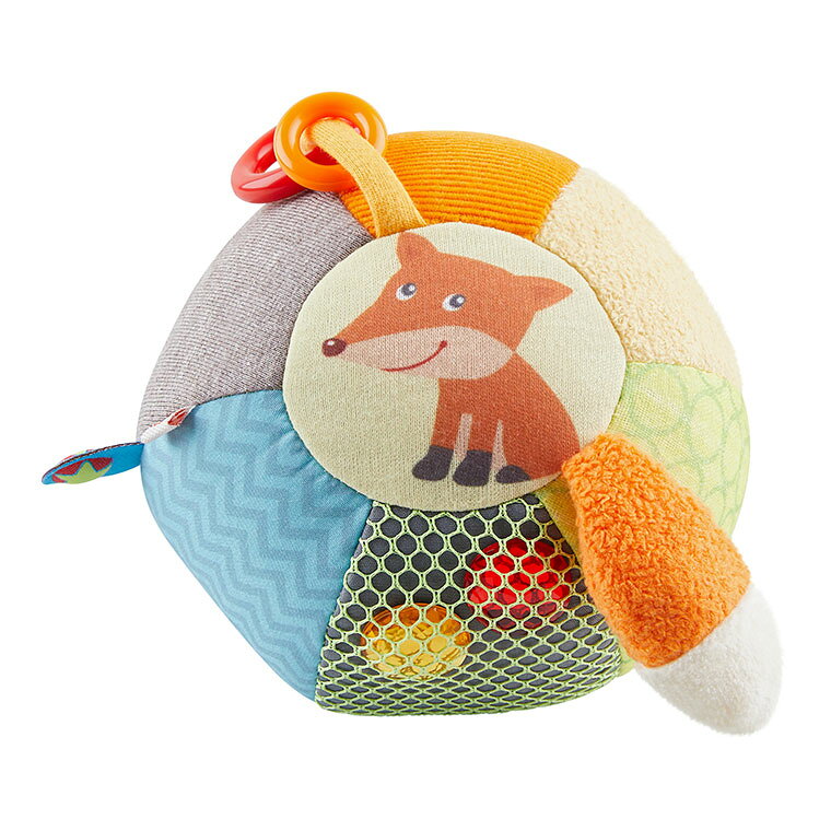 サンワショッピングの【エントリーで最大100%バック】 ハバ HABA クロースボール・フックス HA6893 知育玩具 おもちゃ 布のおもちゃ 6ヵ月 9か月 10ヶ月 0歳 一歳 1歳 2歳 赤ちゃん 出産祝い お祝い プレゼント 男の子 女の子｜アングル3