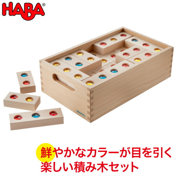 ハバ 積み木 積み木 学習トイ ブロック ハバ HABA エデュケーション 保育積木・ジュエル WF066920 送料無料 おもちゃ 知育玩具 誕生日プレゼント 1歳 2歳