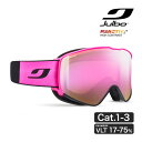 Julbo (ジュルボ) CYRIUS (シリウス) Reactive1-3 HIGH CONTRAST 調光 ゴーグル フレームレス ベンチレーション スキー...