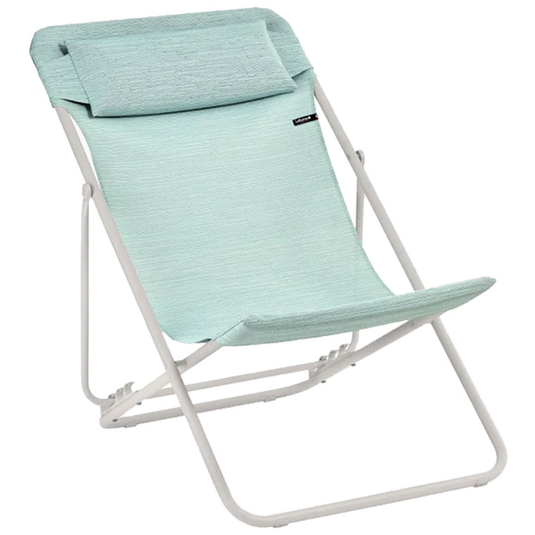 Lafuma Mobilier (��ե� ��ӥꥨ �ǥå������� Maxi Transat Plus Batyline Duo �ޤꤿ���� ������ �����ȥɥ� LFM1909