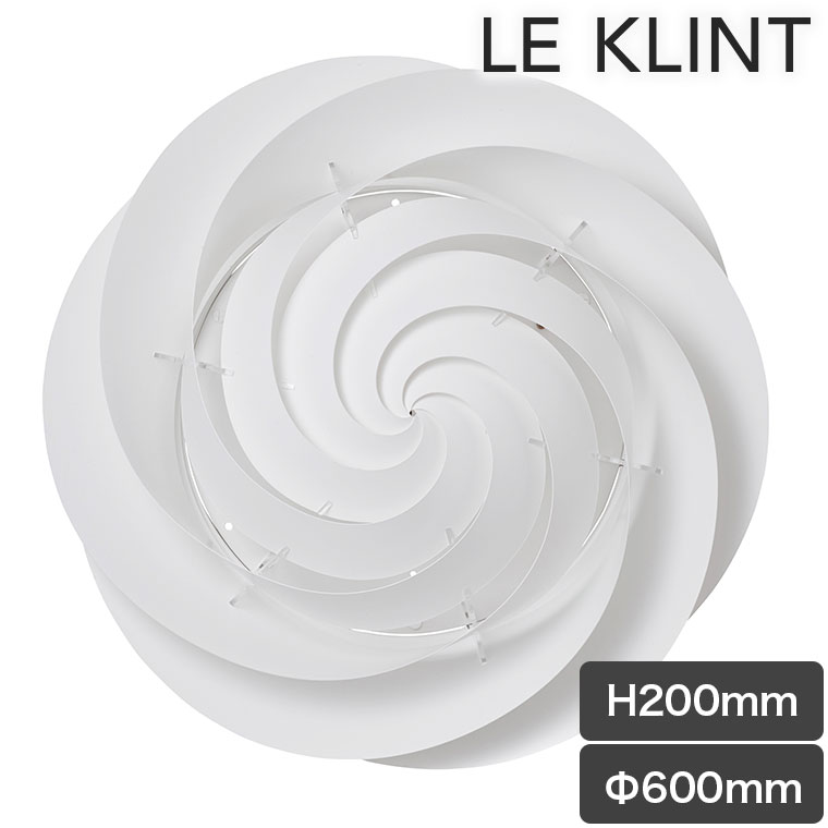 シーリングライト LE KLINT(レ・クリント) SWIRL シーリングM ホワイト スワール ライト ランプ 天井 デンマーク 北欧 インテリア キッチン ...