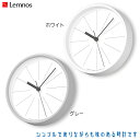 レムノス Lemnos ラインの時計 YK21-11 【あす楽対応】 掛け時計 時計 おしゃれ シンプル