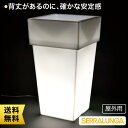 　LEDを標準装備しております。プラグを差し込むだけですぐ点灯。 ● 100V用プラグ付き3mコード付属。（VCT-FK 1.25） ● LED（電球40Wから80W相当）を標準装備。寿命約40,000時間。 ● ご注文時に昼光色・電球色をお選びいただけます。 ※危険防止のため白熱電球は使用禁止です。 ※こちらの商品は屋外用（防滴ドームカバー付き）です。 屋内用はこちらから サイズ : A38cm・B32cm・C-cm・D28cm・E27cm・H70cm 重量 : 6.0kg 付属品 : 100V用プラグ付き5mコード、(専用ベース)E-26ソケット、LED(電球40Wから80W相当、寿命約40,000時間) ※昼白色・電球色の2種類からお選びいただけます。 ※電源コードは、必ず防滴・防雨カバーのついたコンセントをご使用ください。 ※危険防止のため、白熱電球は使用禁止です。 SERRALUNGAのライト付きプランター、Torre Light。送料無料です。 1825年に北イタリアの小さな町、ビエラで生まれたセラルンガ。 さらなる独自性を誇示するかのように創造されたライト付きモデル。自ら発光するその姿は、取り巻く空間を非日常へと誘います。 LEDを標準装備。プラグを差し込むだけですぐ点灯します。昼白色・電球色の2種類からお選びいただけます。 排水できる仕様に加工しておりますので、直植えが可能です。 また、電源コードは、必ず防滴・防雨カバーのついたコンセントをご使用ください。 ※危険防止のため、白熱電球は使用禁止です。 サイズ：A38cm・B32cm・C-cm・D28cm・E27cm・H70cm 重量：6.0kg 付属品：100V用プラグ付き5mコード、(専用ベース)E-26ソケット、LED(電球40Wから80W相当、寿命約40,000時間) 関連ワード：セラルンガ/SERRALUNGA/トーレ・ライト付き/Torre Light/SL-740L-B