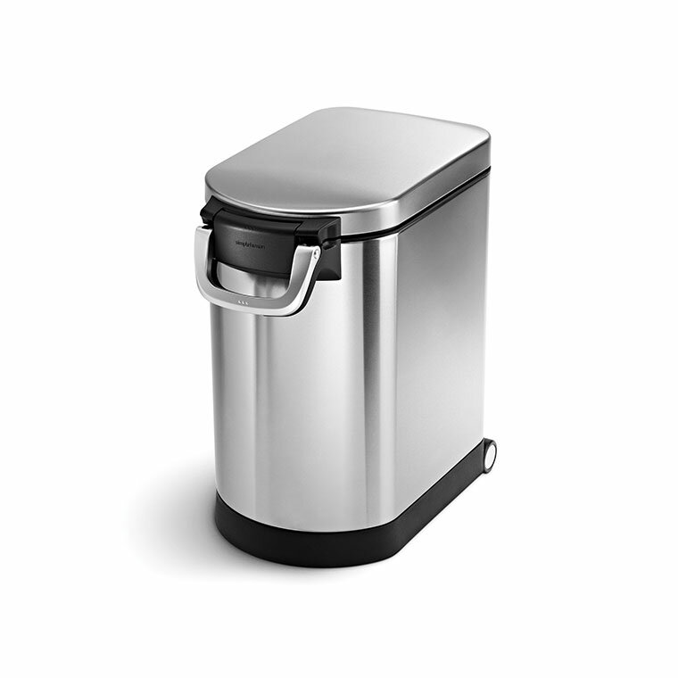 �������ʡ� ����ץ�ҥ塼�ޥ� simplehuman Medium �ڥåȥա��ɥ��� (�ĥ�ä����ƥ�쥹) CW1887 �ڥåȥա��� ��¸�ƴ� ������ (11-13kg) ���ȥå��� ���̴� �� ��¸�ƴ� ��¸