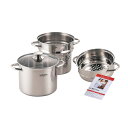 落合 務 IH対応 スチーム&パスタポット20cm LB-177 160-C011 ギフト 贈り物 内祝い ギフト プレゼント お返し お歳暮 お中元