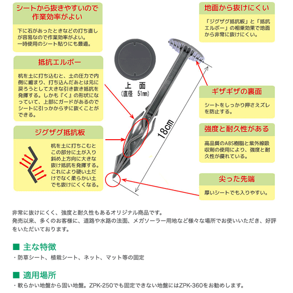 ���𥷡��� �ԥ� ���������ץ鹺 180mm 400������ ZPK180E ����̵��