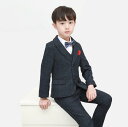 【送料無料】キッズ服 スーツセット 子ども 紳士服 男の子スーツ 子供服 キッズスーツ 男の子服 子供スーツ ジャケットセット フォーマルスーツ 男児 ベビース...