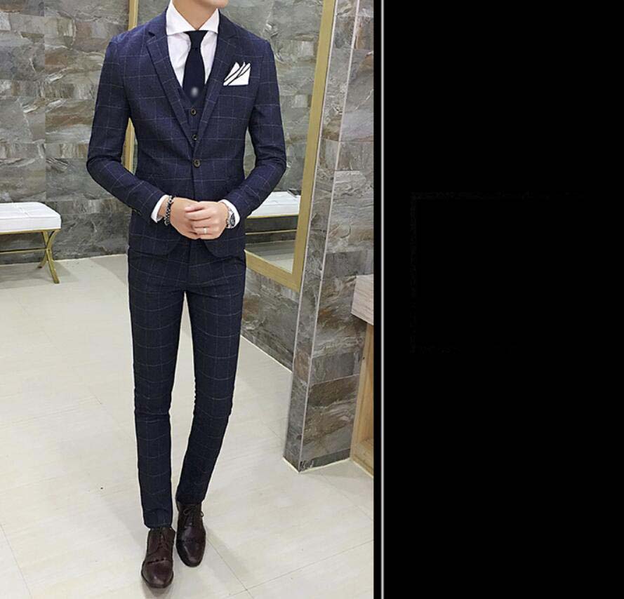 【送料無料】ビジネススーツ フォーマルスーツ 3ピース スーツセット 制服 スタイリッシュスーツ セットアップ スリーピース 卒業式 入学式 メンズスーツ 上下セット カジュアルスーツ ジャケット+ベスト+パンツ 司会 通勤 出張 大きいサイズ イギリス風 S/M/L/XL/2XL/3XL