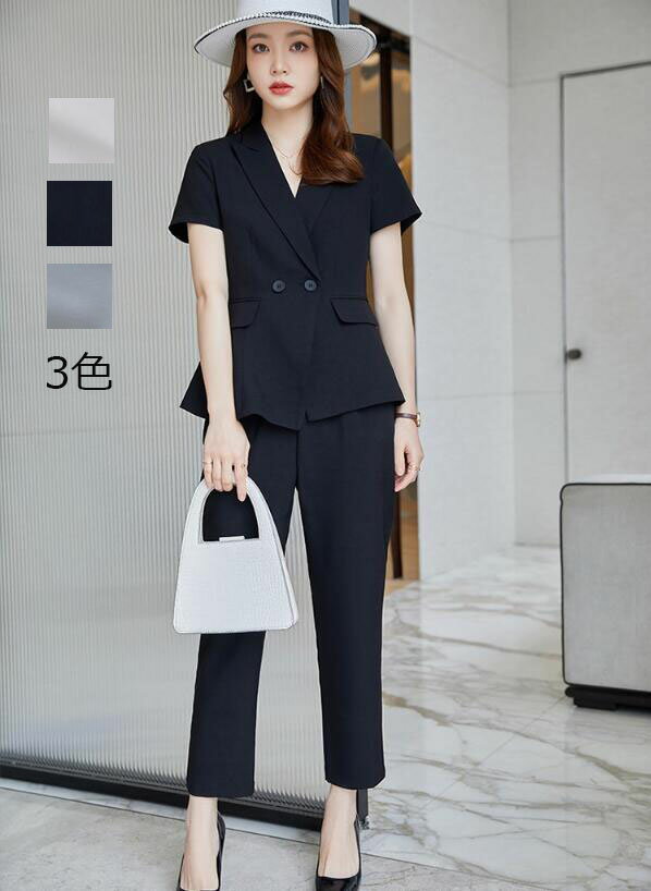 高品質★秋春夏レディーススーツ エレガント 一つボダンジャケットスーツ 結婚式 二次会卒業式 30代40代フォーマル OL 通勤 成人式 カジュアル ママ セレ...